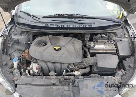 2012 Hyundai Elantra Gls (Ulsan Plant) from USA, damaged, VIN KMHDH4AE1CU306869